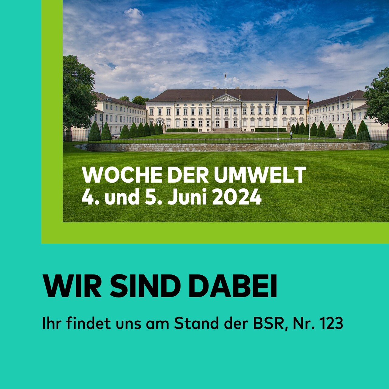 Foto vom Schloss Bellevue