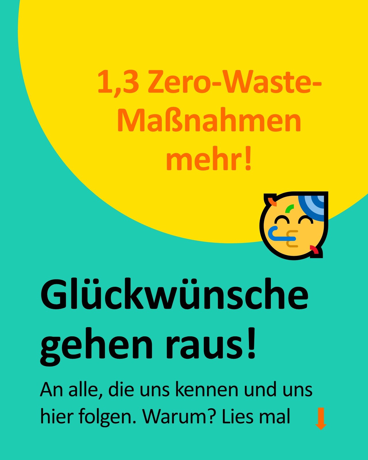 1,3 mehr Zero-Waste-Maßen setzen Menschen um, die die Zero-Waste-Agentur kennen
