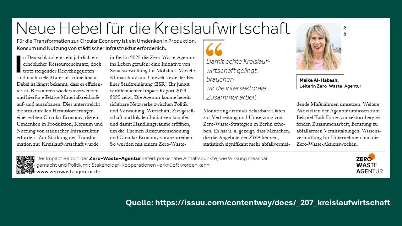 Artikel aus der Sonderausgabe des Handelblatts