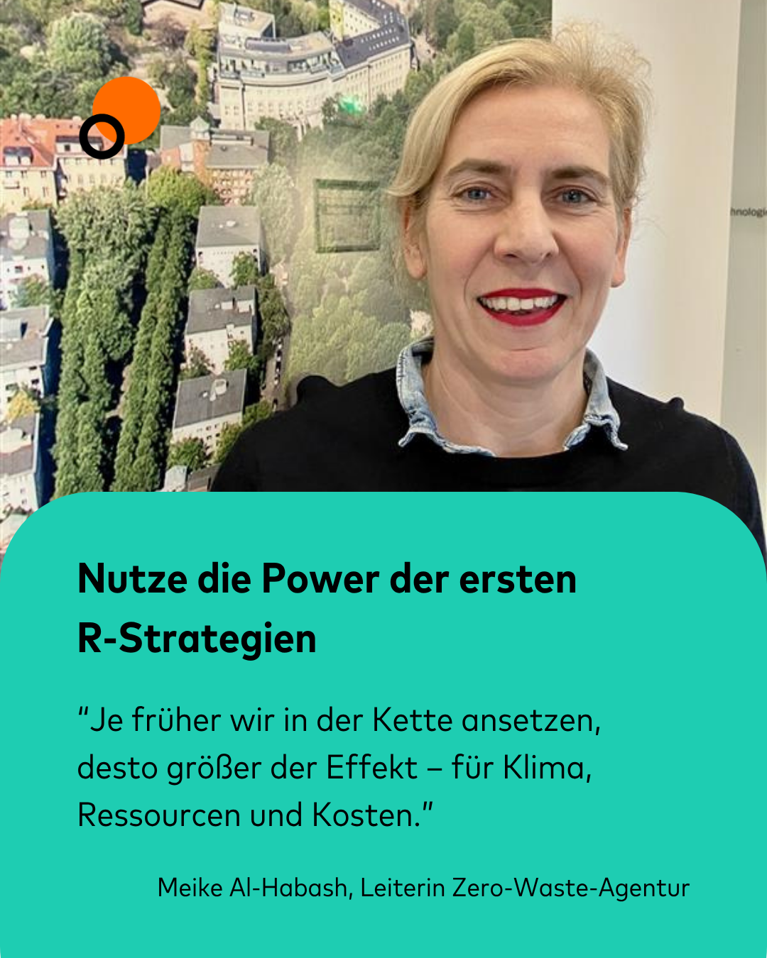 Meike Al-Habash, Leiterin der Zero-Waste-Agentur