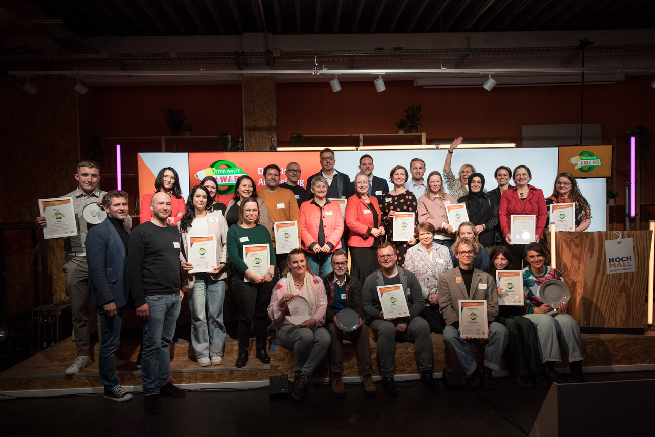 Gruppenbild der Preisträger:innen